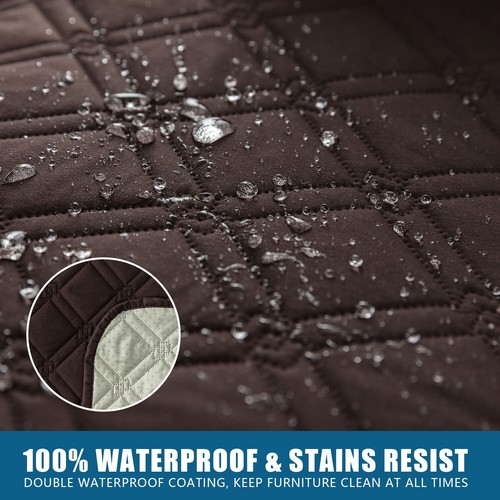Waterproof non-slip sofa cover recliner 3 seats, furniture protection decoration - Picture 61 of 94