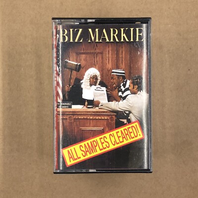 BIZ MARKIE Cassette Tape ALL SAMPLES CLEARED 90s Rap Hip Hop LET ME TURN YOU ON