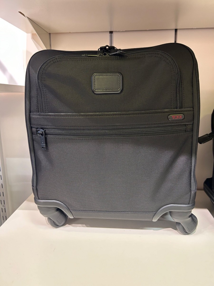 NEW Tumi Gen 4.3 SMALL COMPACT 4 Wheel BRIEF Briefcase - ALL BLACK
