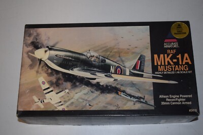 Accurate Miniatures 3410 RAF MK-1A Mustang 1:48 NEU mit OVP