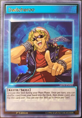 yugioh cards that shuffle hand into deck Switcheroo 1st Ed SBTK-ENS05 NM Yu-Gi-Oh SD Trials Of The Kingdom Series