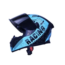 shamofeng Motorcycle Helmet Full Face Street Dirt Bike Double Lens Helmet