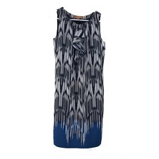 Ellen Tracy Lightweight Sleeveless Shift Dress, Women's Size 4 Multicolor