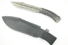 Heavy Duty Full Tang Kukri Machete Damascus Steel Camping Outdoor Tool AU