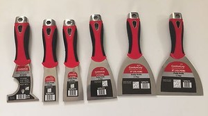 6pc Stainless Steel Paint Scraper Set