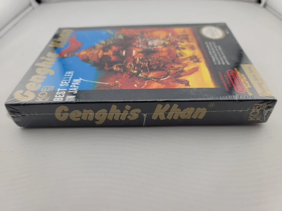 Genghis Khan NES Nintendo Entertainment System New Factory Sealed Near Mint - Image 3 of 4