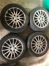 ALFA 159 - 4 CERCHI IN LEGA DA 16"  + GOMME TERMICHE ( in omaggio ) 205/55/16