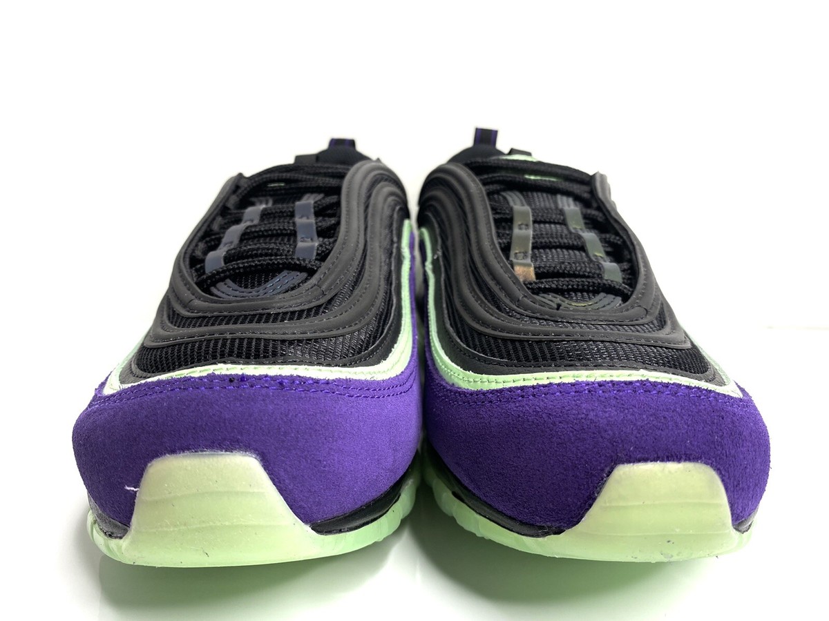 NIKE AIR MAX 97 SLIME HALLOWEEN BLACK FLASH CRIMSON PURPLE DC1500 