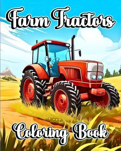 Helle - Bauernhof Traktoren Malbuch schöne landwirtschaftliche LKWs und Fahrzeug - J555z - Bild 1 von 1