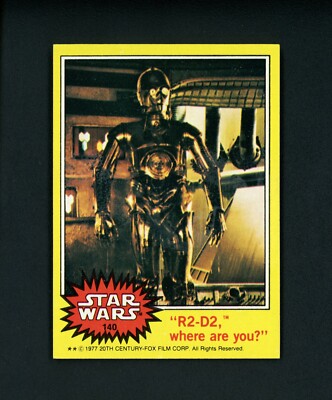 R2-D2, Where are You? - 1977 Topps Star Wars #140 MINT