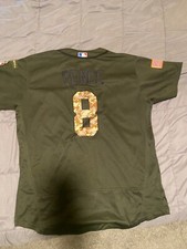 Signed Hunter Pence SF Giants Memorial Day jersey 