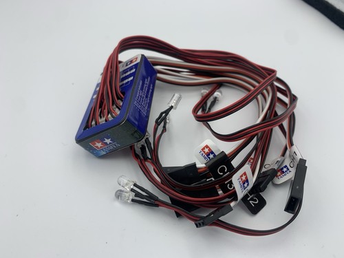 For TAMIYA 1/8 1/10 RC Truck Car 12 LED Light Steering Brake System Lighting Kit - Picture 3 of 4
