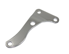 Small Block Chevy 1969-86 Chrome Steel Replacement Lower Alternator Bracket Sbc