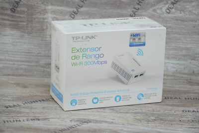 TP-Link TL-WPA4220 Wireless Powerline Ethernet Adapter WIFI ADDON Extender AV500