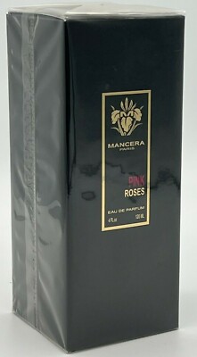 Mancera Pink Roses 120ml / 4 oz EDP SEALED Authentic & Fast from Finescents!