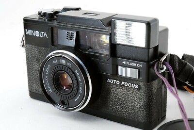 Minolta Hi-Matic AF-D 35mm [for part] w/case | eBay