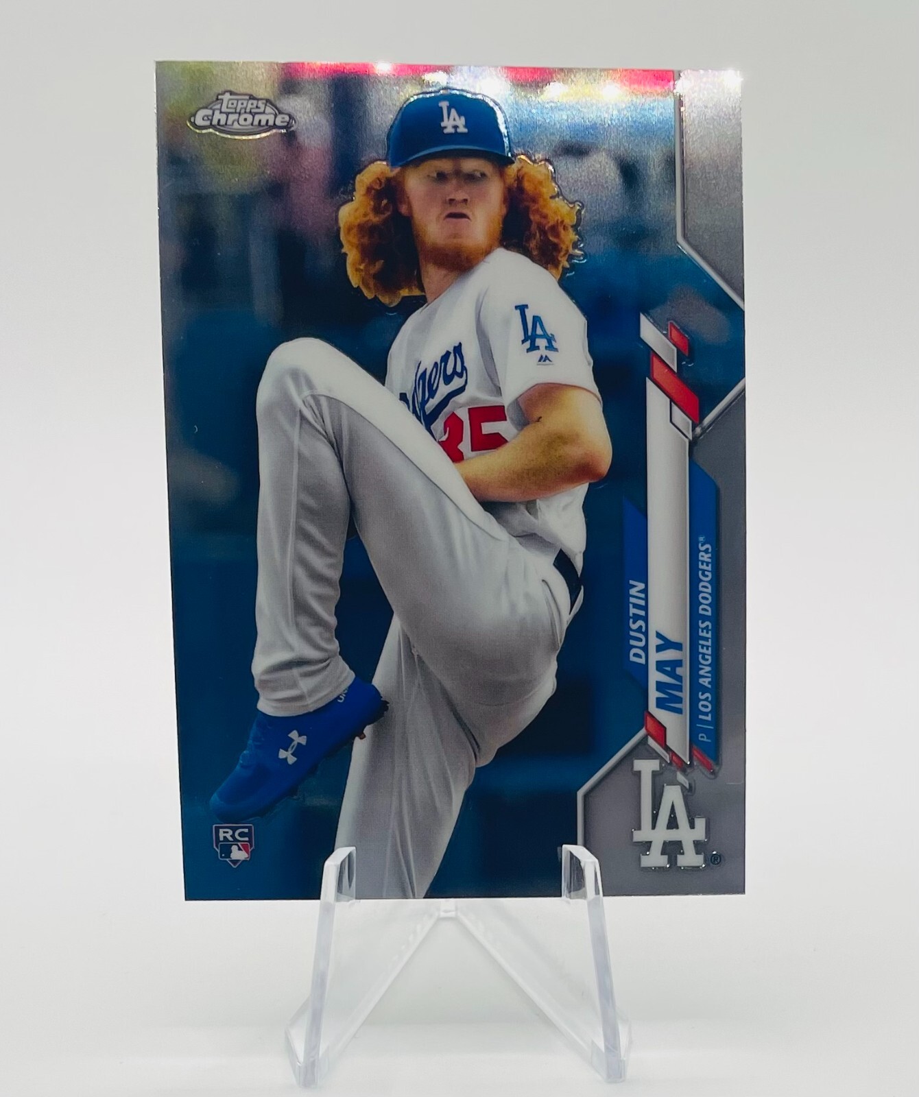 2020 Topps Chrome Dustin May #176 Rookie Card