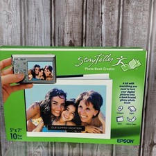 Epson Photo Paper Software Book Cover Storyteller Creator Sealed Kit