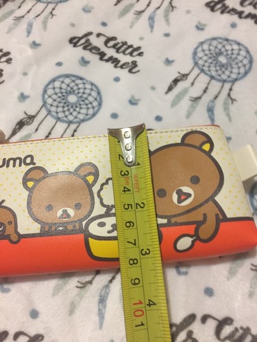Rilakkuma Bear Pencil Case,orange Or Blue,school, Cosmetic, New,random Color - Picture 12 of 12