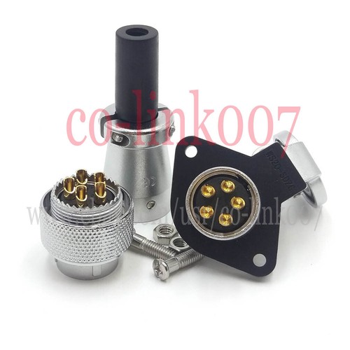 Conector WEIPU de 5 pines, enchufe de soldadura de montaje en panel industrial pesado WS20 Aviation AC - Imagen 6 de 8