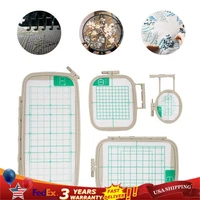 Set of 4 for Brother PE770 PE700 PE700II PE780D PE800 Machine Embroidery Hoops