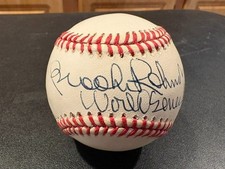 BROOKS ROBINSON O'S 1970 WS MVP SIGNED BASEBALL. SIGNATURE CRISP, BALL EXCELLENT