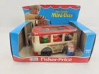 UNOPENED Vintage Fisher Price Little People Play Family Mini Bus