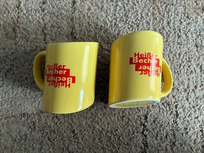 2x Maggi  Heißer Becher  Schräge Tasse