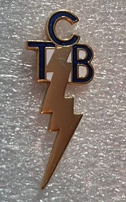Vintage Elvis Presley TCB Lapel Pin Lightning Bolt-Takin' Care Of