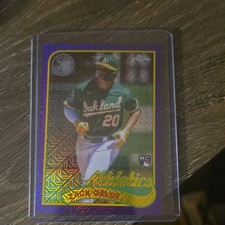 Topps 2024 Series 2 Zack Gelof #2T89C-66 Purple Mojo Refractor Athletics