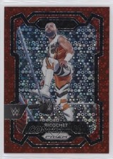 2024 Panini Prizm WWE Red Under Card Prizm 88/99 Ricochet #161 rw6