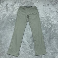 Greg Norman Green Stretch Golf Pants Mens 30x32 Performance Fit a1347