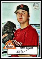 2006 Matt Albers Topps BASEBALL #131 Houston Astros