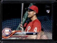 Scott Kingery 2018 Topps Update #US14b Horizontal batting practice Rookie SP