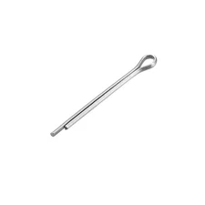 Split Cotter Pin - 1mm x 12mm 304 Stainless Steel 2-Prongs Silver Tone 30Pcs