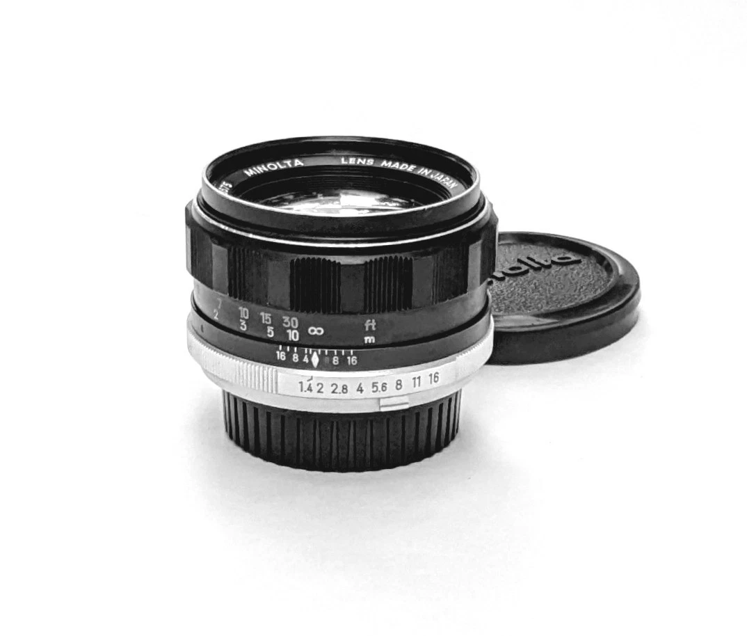Minolta Rokkor PF 58mm Focal f/1.4 Camera Lenses for sale | eBay