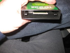 Tennis W/ Box + Manual ATARI 2600 1981 Activision Game Cartridge CIB