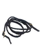 Jerry Beagley Round Nylon Roping Reins 4-489-BK