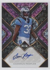 2023 Mania Pro-Look Lavender Donut Circles /25 Camerun Peoples Auto 10k8