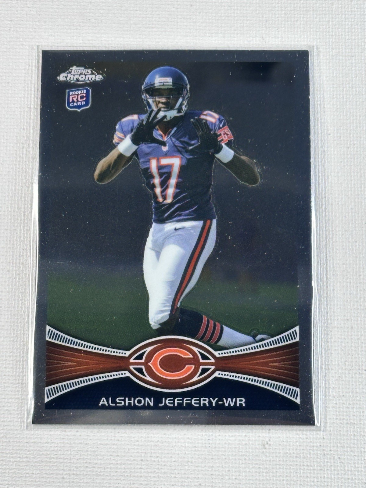 2012 Topps Chrome ~ Alshon Jeffery ~ Rookie ~ 62 ~ Bears