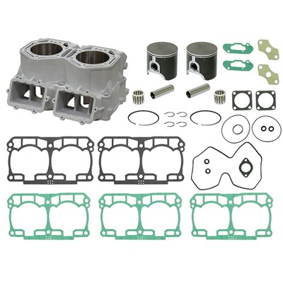 SPI Cylinder, Pistons, Gasket Kit, Bearings for Ski-Doo 800R ETEC fits 2012-2019