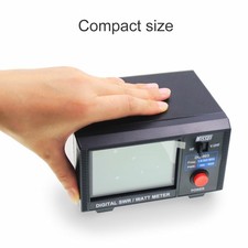 For NISSEI DG-503 SWR Short Wave VSWR Meter 1.6-525Mhz Digital Power Meter