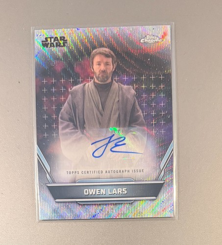 Joel Edgerton as Owen Lars [Superfractor] #A-JE card