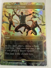 MTG Multiversal Passge 0206 Foil (Borderless) Marvel's Spider-Man NM SPM