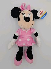 Disney Junior Minnie Mouse Plush Stuffed Toy 10" Mickey Mouse Clubhouse- NWT