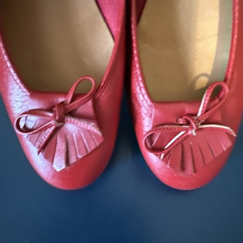 Thom Mcan Women's Shoes Size 8 Village Cobbler Red - Picture 4 of 4