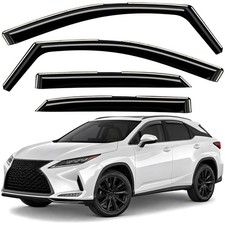 Sun Rain Visors Wind Rain Guards for 2016-2022 Lexus RX 350, RX 450H