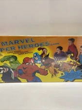 Factory Sealed Shrinkwrapped Marvel Super Heroes Board Game Pressman 1992 Issue 