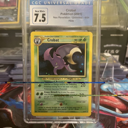 Crobat (Unlimited) graded CGC 7.5 for sale on eBay