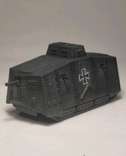 Carro d'assalto A7V 1:72 compatibile con De Agostini serie "Carro armato"